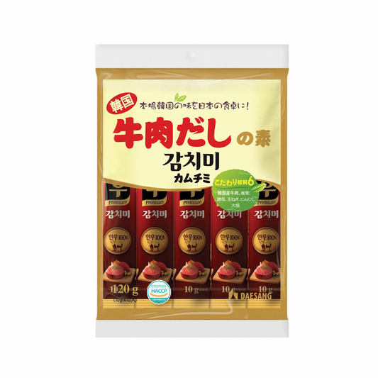 牛肉だしの素カムチミ（10g×12本入）｜韓国調味料｜O'Food オーフード 清浄園 チョンジョンウォン